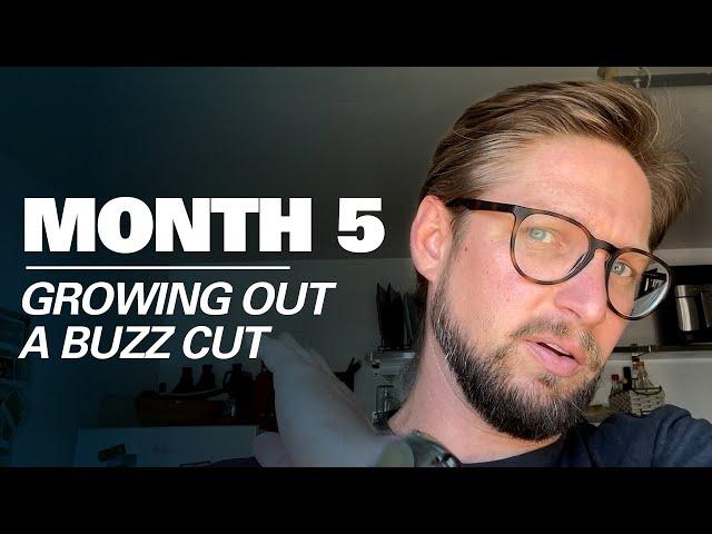 From Buzz Cut To 5 Months of Hair Growth