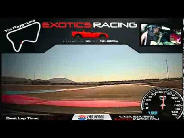 Exotics Racing Las Vegas- Drifting Ride Along in a Chevrolet Corvette Z06!!