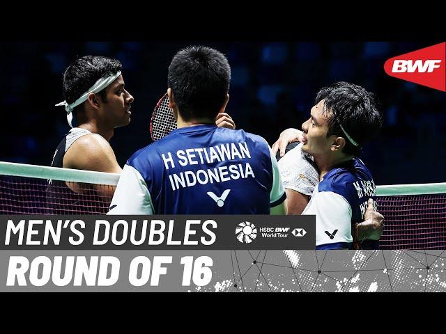 YONEX French Open 2023 | Rankireddy/Shetty (IND) [3] vs. Ahsan/Setiawan (INA) | R16