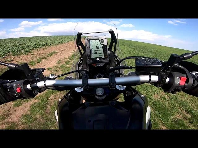 Yamaha Tenere 700 Onboard - First Offroad Round 1