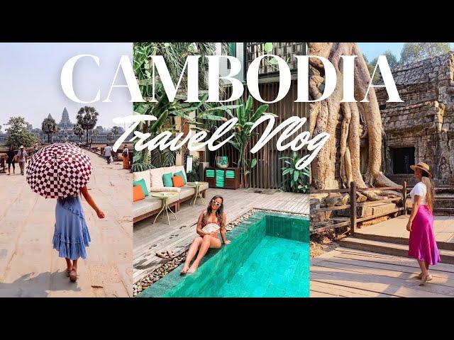 CAMBODIA TRAVEL VLOG | Phnom Penh & Siem Reap Trip Itinerary #cambodia #cambodiatravel #travelguide