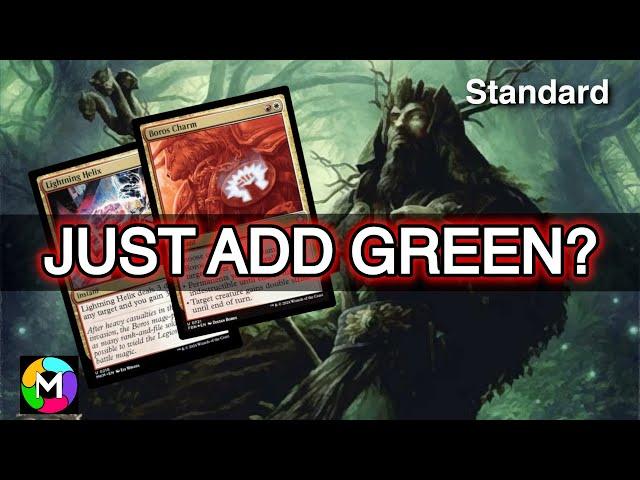 GREEN in BURN??? ️...? (MTG Arena Standard Deck 2024-2025)