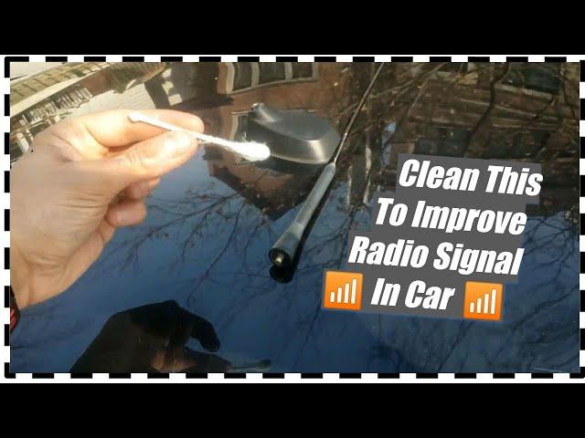 Increase Poor Radio  Reception On Car Antenna  FAST