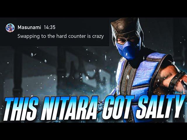 My Sub-Zero Made This Nitara SALTY In Mortal Kombat 1