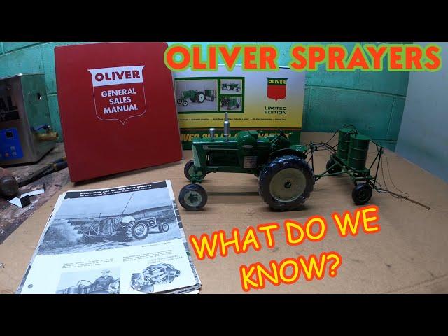 OLIVER SPRAYERS: What do we know???