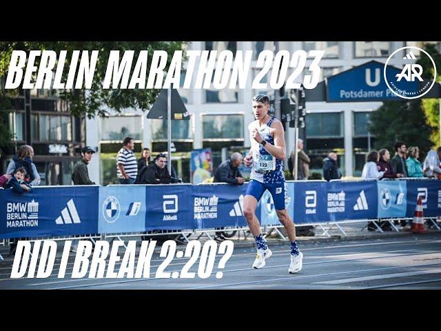 BERLIN MARATHON 2023 - SUB 2:20 ATTEMPT!