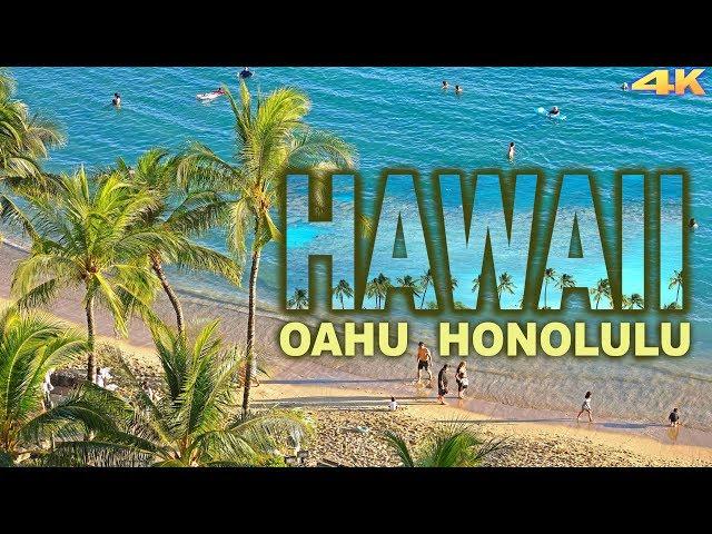 HAWAII, OAHU - HONOLULU 4K