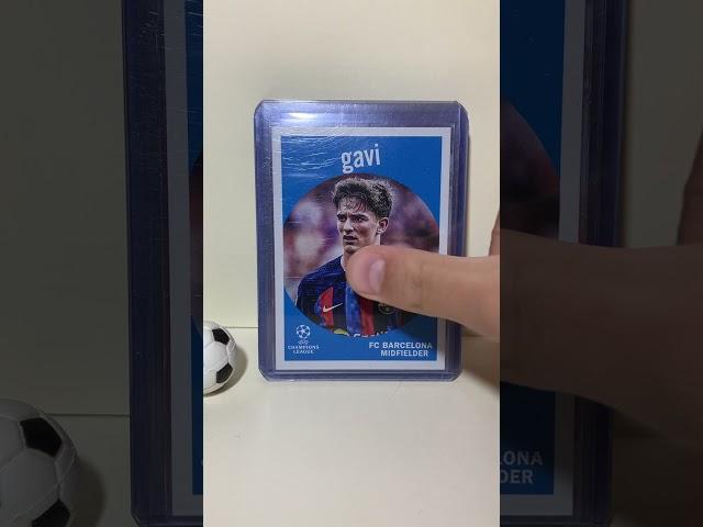 FC Barcelona but it keeps getting better #shorts #sportscards #soccercards#fcbarcelona #panini#topps