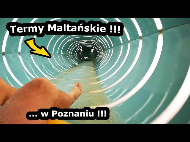 Aquapark w Poznaniu !!! - Jak tam Jest? - Termy Maltańskie, zjeżdżalnie, baseny i ceny... Vlog #638