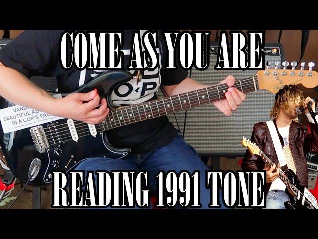 Nirvana Come As You Are Guitar Cover | Reading 1991 Tone | Vandalism Stratocaster