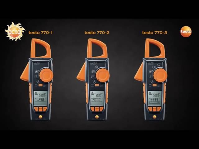 Токоизмерительные клещи testo770