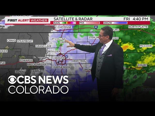 The snow machine is still pumping moisture into Colorado