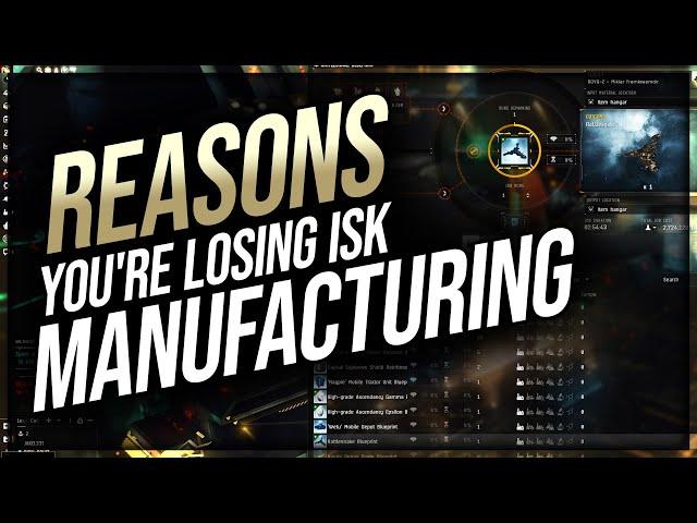 Understanding ISK Losses in Manufacturing