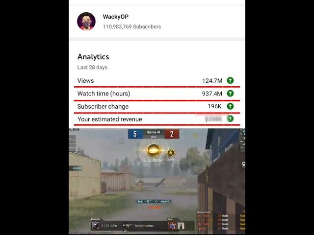 My YouTube Earnings  Gaming Channel Earning Revealed  Must Watch