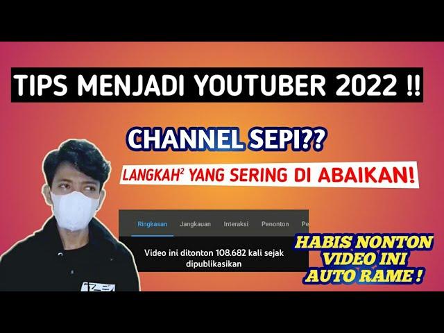 Cara mendapatkan gaji dari youtube 2022 || Tutorial Youtuber Pemula 2022 #motivationalvideo