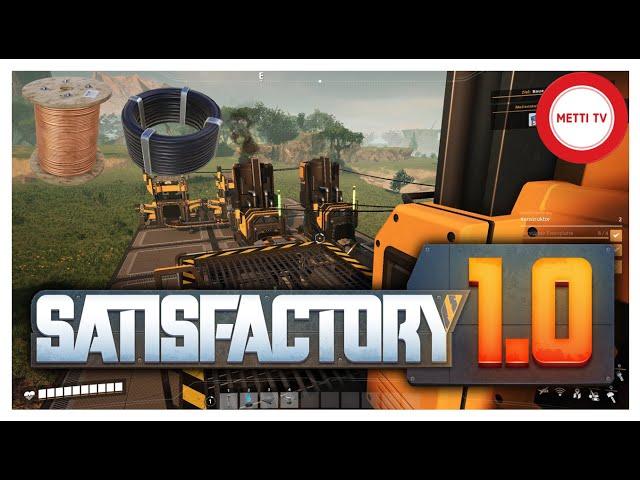 Satisfactory 1.0 ️ 002: Die erste kleine Produktion