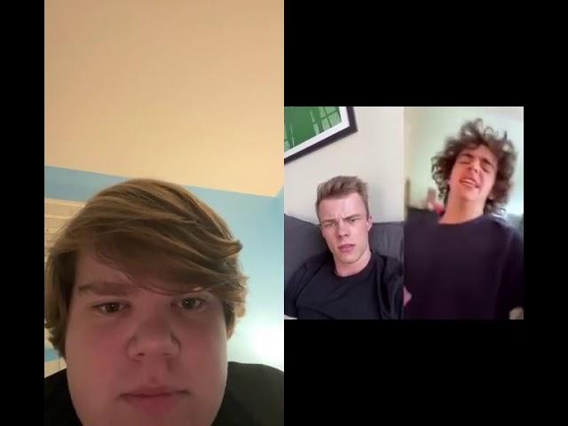 Jack Dylan Grazer, Nicholas Hamilton, and Jeremy Ray Taylor tiktok duet chain