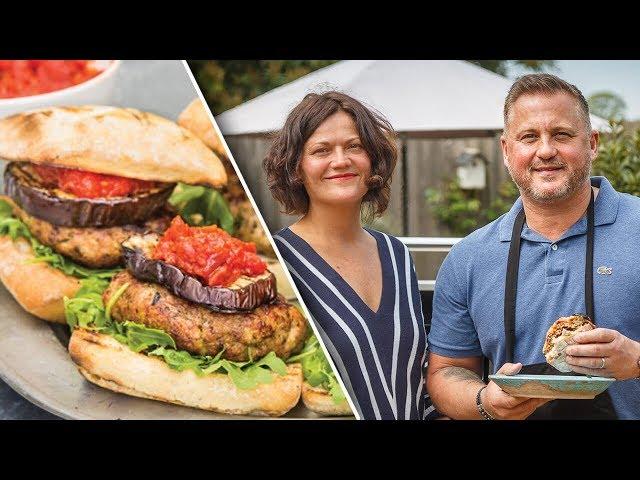 Pork Burgers with Darren Gough and Genevieve Taylor