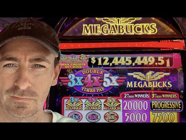 152 - Las Vegas Livestream - 12.4 Millionen Las Vegas Megabucks Slot machine LIVESTREAM im Bellagio