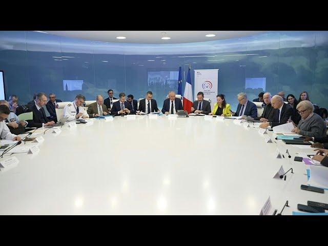 French prime minister chairs emergency cabinet meeting on Cyclone Chido | AFP