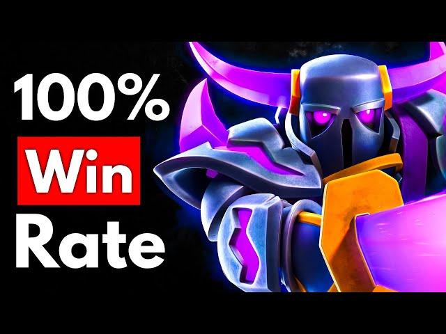 This *BEST* Pekka Evolution Deck Has A 100% WIN Rate