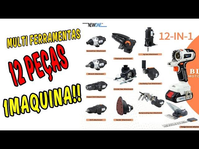 MULTI-FERRAMENTAS 12 EM 1 MELHOR QUE BLACK DECKER MATRIX