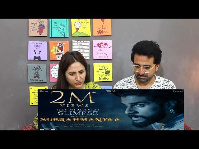 Pak Reacts Subrahmanyaa Glimpse | The First Adventure | Advay | Ravishankar | Rubal | Ravi Basur