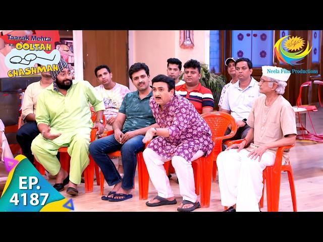 Jetha’s Excitement For Ganesh Chaturthi | Taarak Mehta Ka Chashmah | Full Episode 4187 | 11 Sep 2024