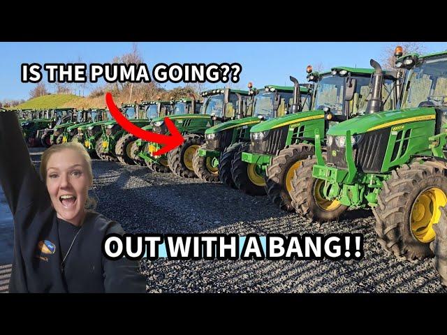 PUMA OR JOHN DEERE ??  We went out with a BANG!! So happy!