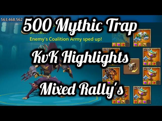 Lords Mobile. Mythic Trap. KvK Highlights. Rally Trap. Mixed Rally's. Baby Trap. Lords Mobile ESP