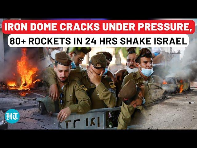 Unstoppable 80+ Hezbollah Rockets Jolt Israel | Can Iron Dome Survive This Hellfire? IDF Sleeping?