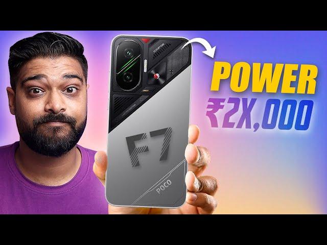 Poco F7 : Better Phone Than Iqoo 10 | Best Gaming Phone Under ₹30,000 !