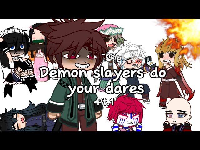 Demon slayer dare video pt.1 | #gacha #gachaclub #demonslayer #kny #fyp #shorts #dares #gachalife |