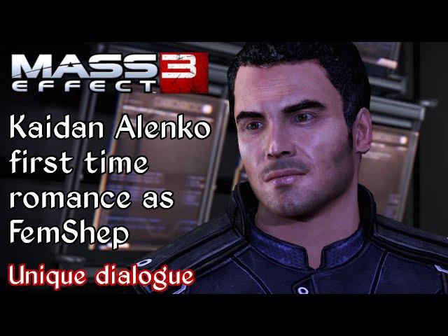 Mass Effect 3 - Romancing Kaidan for the first time as FemShep