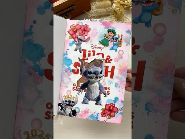 ASMR Lilo & Stitch Scrapbooking  disney journaling #scrapbooking #journaling #asmr