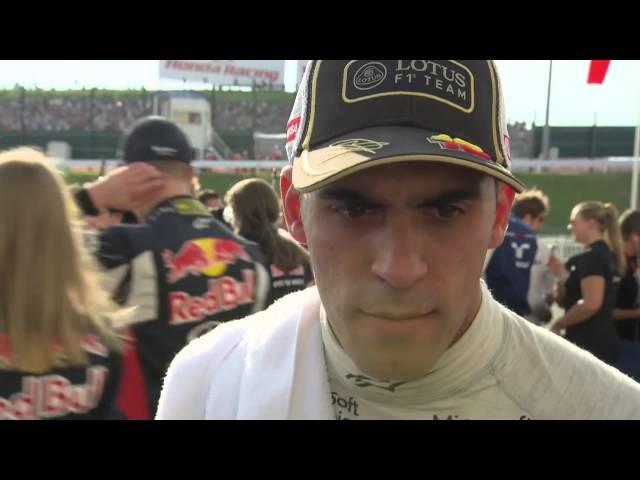 2015 Japan - Post-Race: Pastor Maldonado