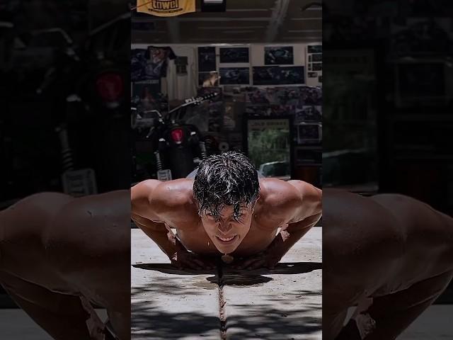 Target Your Entire Chest With Only Push Ups‼️ #calisthenics