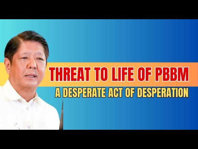 SERIOUS THREATS TO THE LIVES OF PRES. MARCOS, JR. & FL | A DANGEROUS GAME OF POWER. #vpsara #bbm