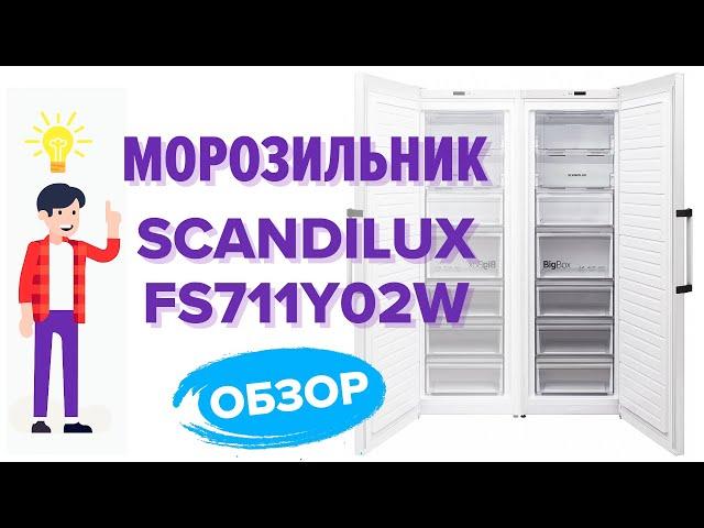 Морозильная Камера SCANDILUX FS711Y02W – ОБЗОР