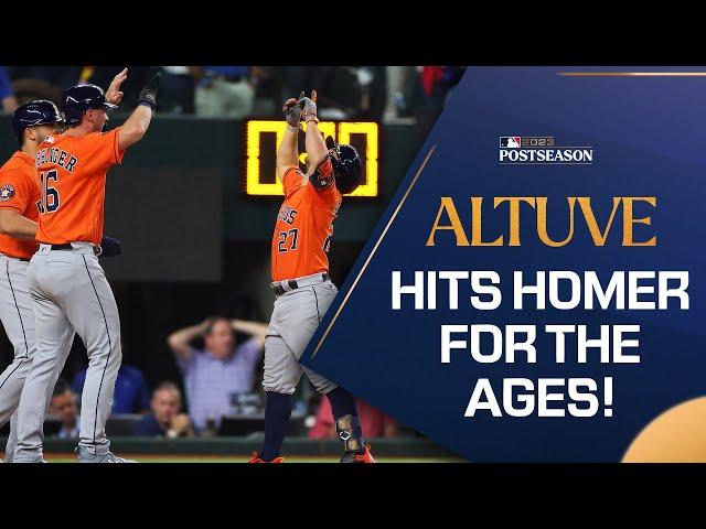 EXTENDED CUT: Jose Altuve hits a 3-run homer in the 9th to win ALCS Game 5!