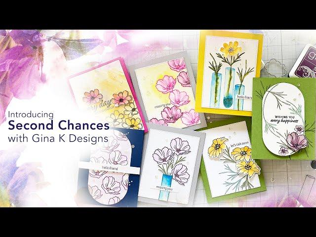 Introducing the Second Chances Stamp Set with Gina K Designs