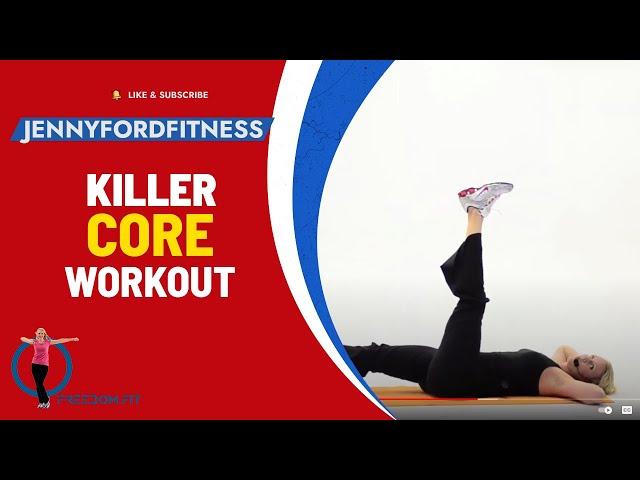 Killer Abs | Effective, Quick, Core, Abdominal, and Back Workout | 10 Min | JENNY FORD