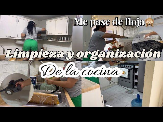 Organización y limpieza de la cocina//Estaba muy sucia y desordenada #cocina #limpieza #vidareal