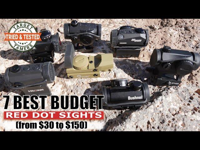 7 Best Budget Red Dot Sights Tested & Compared (Under $50, Under $100 & Under $150)