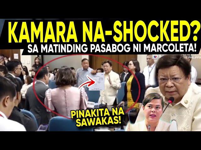 BREAKING NEWS! NagkaguL0 nasa KONGRESO! Harapang NlLANTAD Lahat ni Cong MARCOLETA OVP ni VPSARA??