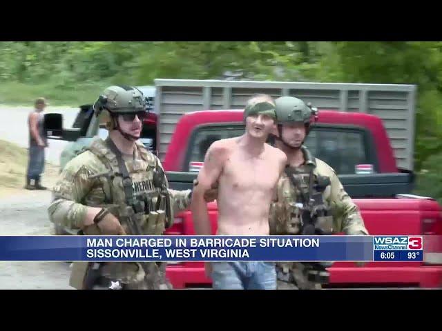 Man charged in barricade situation in Kanawha County