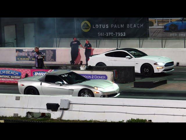 2021 Mustang GT vs Scat Pack, Camaro ss, corvette, srt  - modern muscle drag race