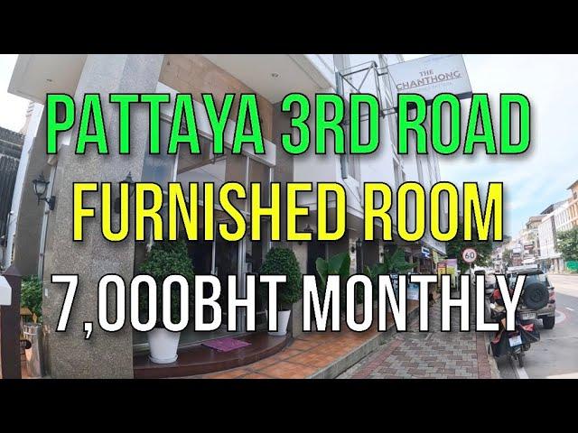 3RD ROAD BUDGET ROOM NEAR SOUTH PATTAYA ROAD REVIEW - The Chanthong Residence 7,000BHT MONTHLY