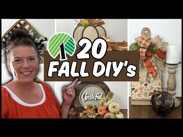 20 Dollar Tree Fall DIYs & Hacks You Will Want To Try