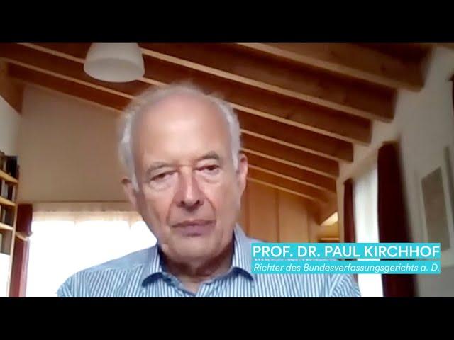 Prof. Dr. Paul Kirchhof über Verantwortungseigentum